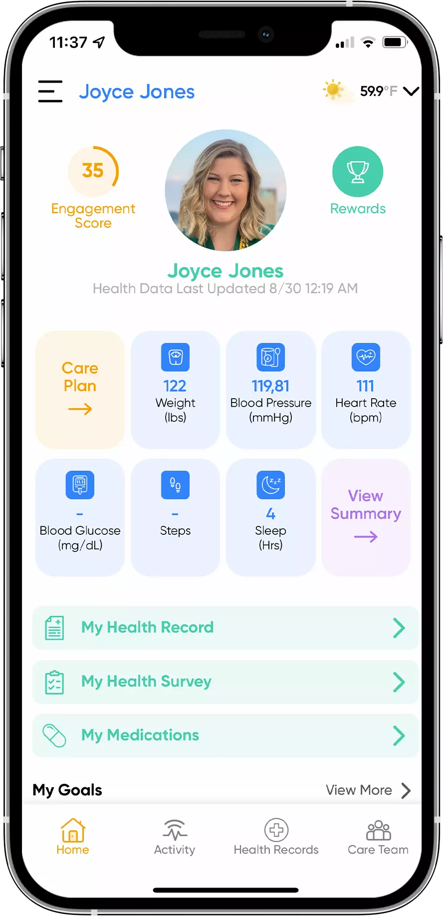 Health Data - Health Wealth Safe